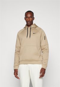 Nike Performance Hættetrøje - khaki/black