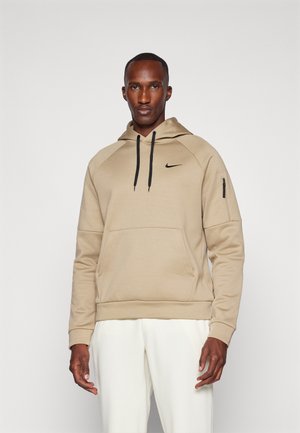 Nike Performance, Jersey con capucha - khaki/black