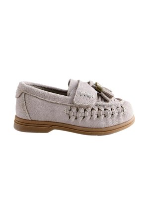 REGULAR FIT - WEAVE TASSLE LOAFERS   - Moccasins - stone
