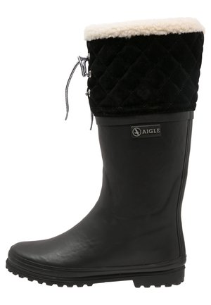 Aigle Bottes en caoutchouc - black