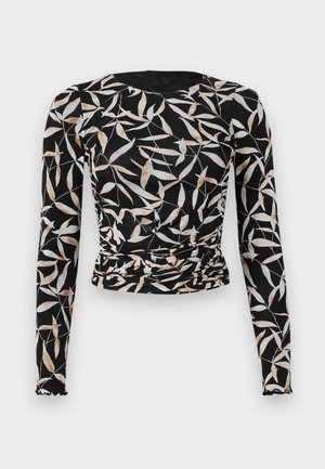 JAS - Top s dlhým rukávom - black