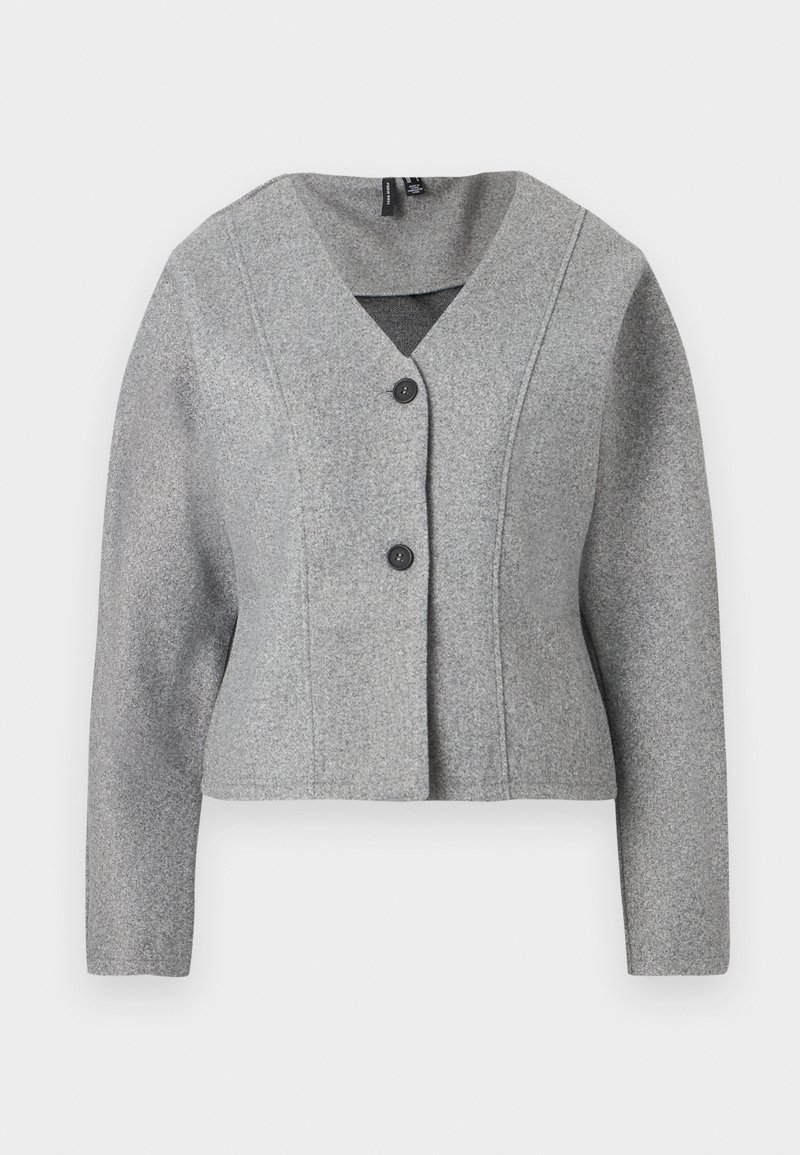 Vero Moda Vest lichtgrijs gemêleerd Vero Moda Vest lichtgrijs gemêleerd