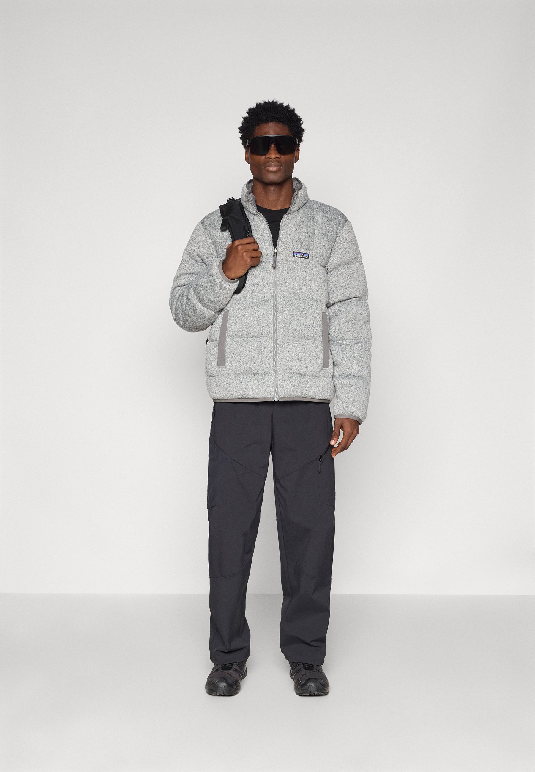 Patagonia REVERSIBLE BETTER SWEATER - Down jacket - stonewash