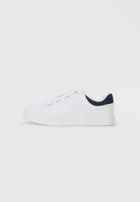 CASUAL CUPSOLE - Matalavartiset tennarit - white/space blue