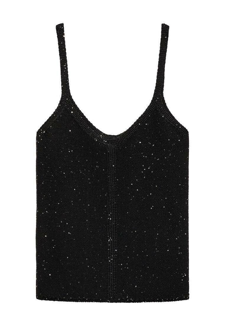 Mango Top zwart