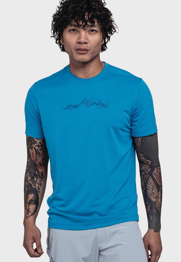 CIRC SULTEN - Sport T-Shirt - blau