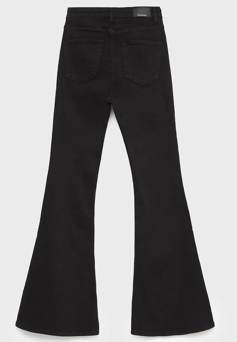 Stradivarius Jeans a zampa - black/nero - Zalando