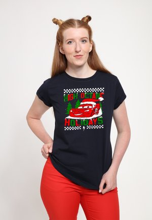 Henry Tiger CARS 1-2 HIGH OCTANE HOLLIDAYS - T-shirt z nadrukiem