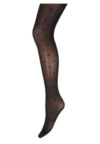Zizzi Pančuchy - black w. dots