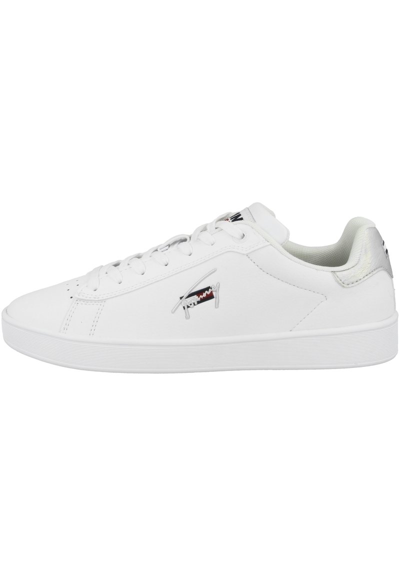 Tommy Jeans IRIDECENT DETAIL CUPSOLE Sneaker low white/weiß