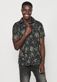 Koroshi SHORT SLEEVE - Krekls - kaki   khaki