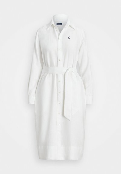 Polo Ralph Lauren DAY DRESS - Φόρεμα πουκάμισο - white