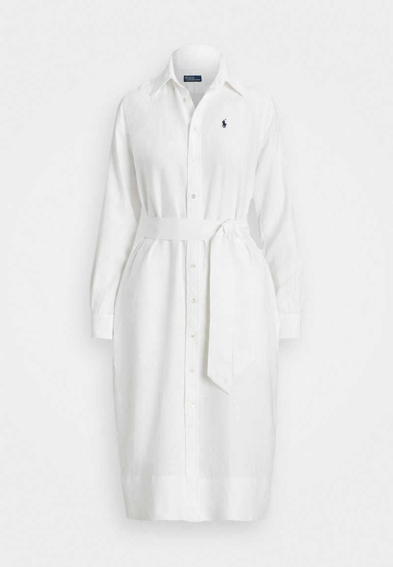 Polo Ralph Lauren Blousejurk wit Polo Ralph Lauren Blousejurk wit