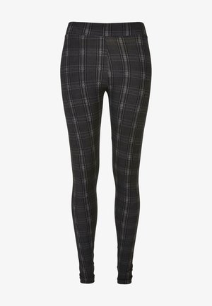 SOFT AOP - Leggings - Trousers - blackcheck