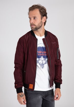 Giubbotto Bomber - bordeaux