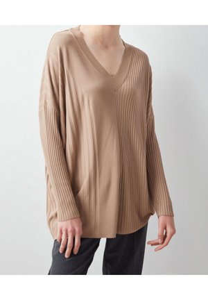 Pullover - camel