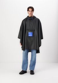 Karl Lagerfeld Jeans - LOGO PONCHO - Cape - black Thumbnail-Bild 1