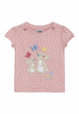 LLAMA APPLIQUÉ - REGULAR FIT - Camiseta estampada - pink bunny
