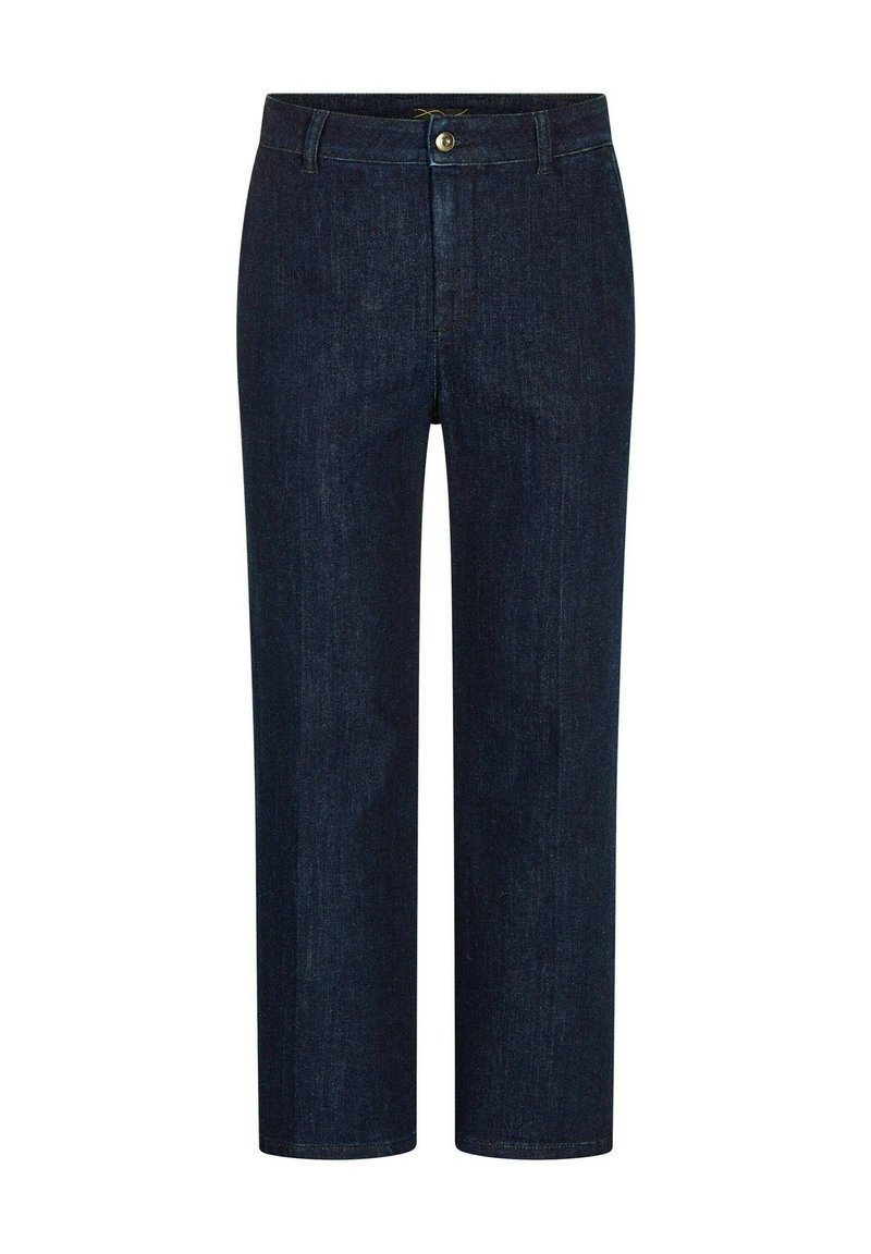 GOLDNER PETITE - Wide Leg - dark blue/blue denim - Zalando