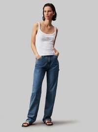 Calvin Klein Jeans Top - bright white