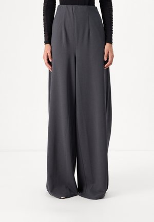 VMLIVA SUPER WIDE PANTS - Bukse - asphalt