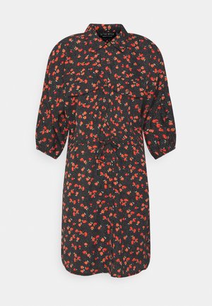 JAC JOSSA FLORAL - Vestido de dia - black