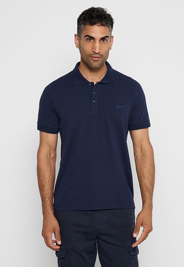 Jeep Poloshirt blauw Jeep Poloshirt blauw
