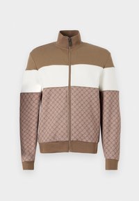 BASILIO - Cipzáras pulóver - pastel brown