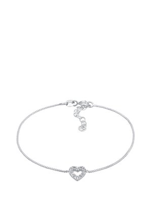 SPARKLING HEART - Armband - silberfarben