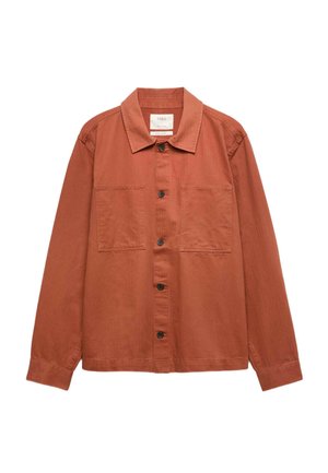 Marks & Spencer, OVERSHIRT - Chaqueta fina - rust