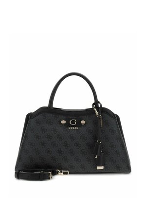 Guess, LINDSEY GIRLFRIEND SATCHEL - Borsa a mano - coal logo