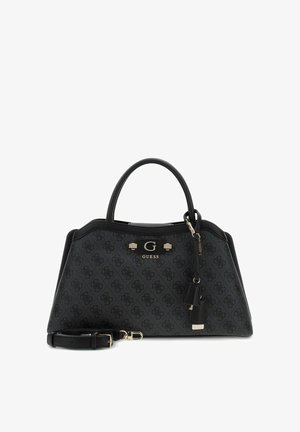 Guess, LINDSEY GIRLFRIEND SATCHEL - Handtas - coal logo