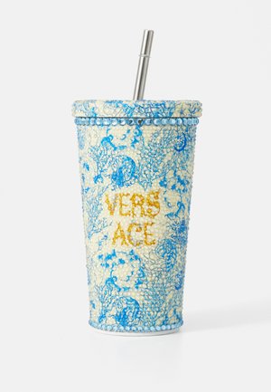 Versace DECORATIVE ITEMS UNDERWATER BAROCCO BICOLOR ALLOVER - Tazza termica - eggshell/blue