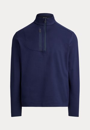 CLASSIC FIT STRETCH JERSEY - Μπλούζα με μακριά μανίκια - refined navy