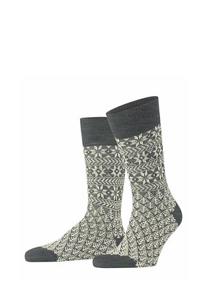 Burlington, X-MAS SOCKEN - Sokken - dark grey