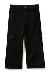 United Colors of Benetton WIDE - Jeans baggy - black