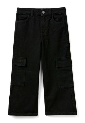 WIDE - Vaqueros boyfriend - black