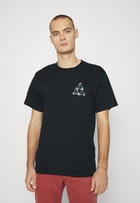 HUF BROKEN BONES TEE - T-shirt estampada - black