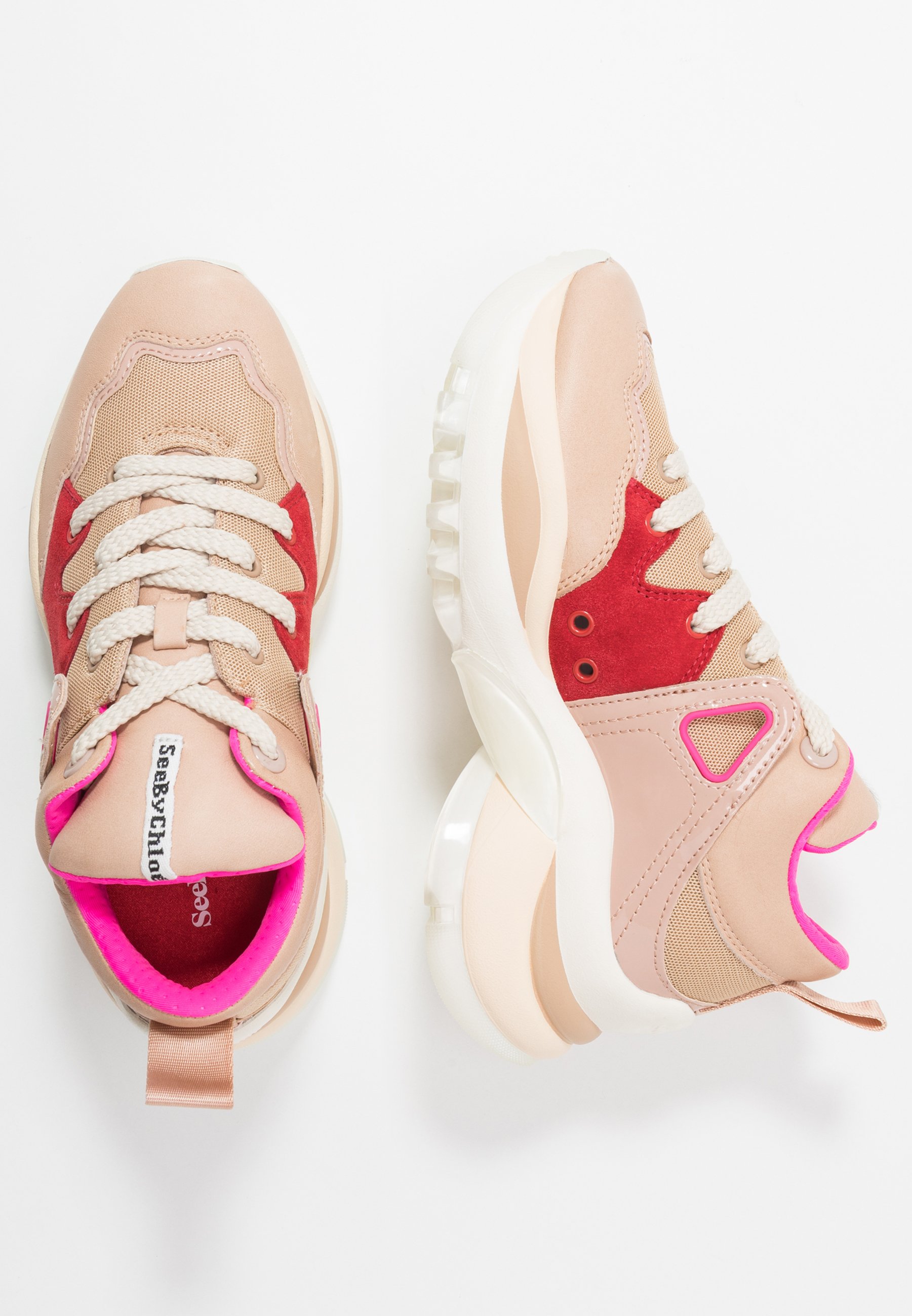 See by Chloé Joggesko light pink Zalando.no See by Chloé Høye joggesko light pink Zalando.no