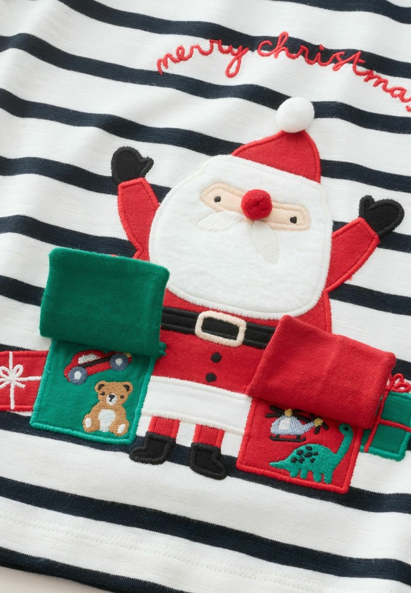 Next REGULAR FIT CHRISTMAS Maglietta a manica lunga white