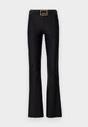 SLIM FLARED FOUSEUX - Leggings - black