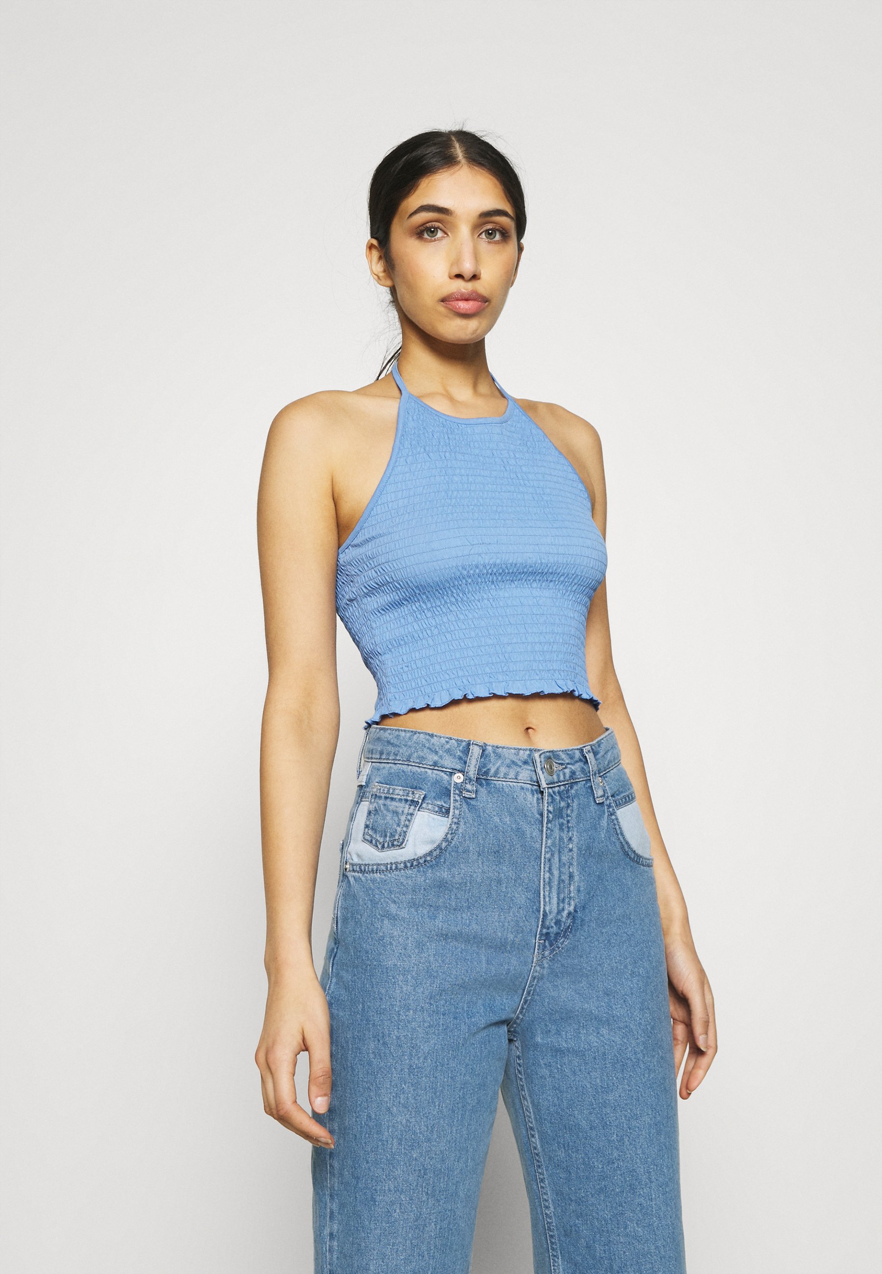 Denim halter neck Clearance