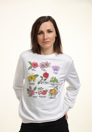 DISNEY PRINCESSES PRINCESS FLOWERS - Sweatshirt - white