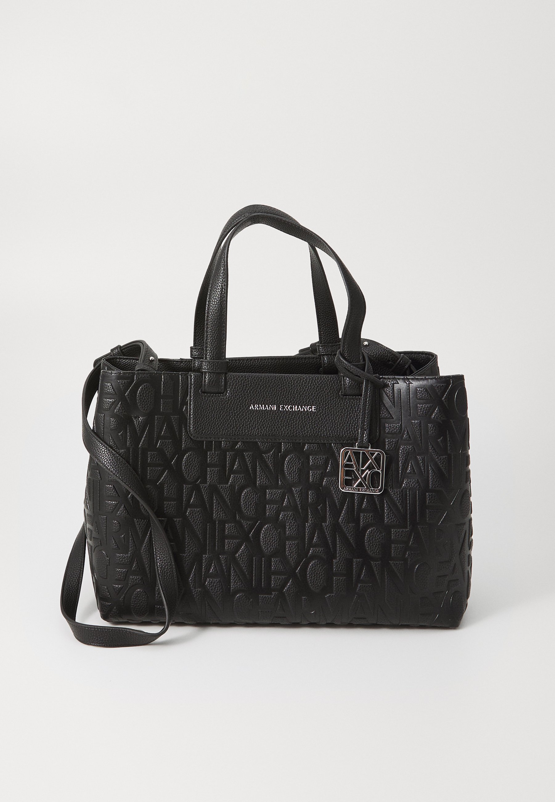 Armani Exchange MEDIUM SHOPPING Sac bandoulière black/noir