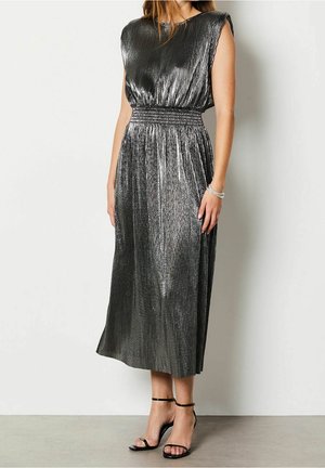 Cocktailklänning - metallic grey