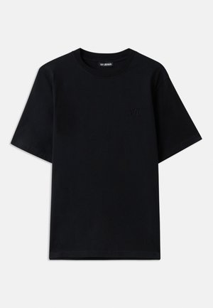 Han Kjøbenhavn MONOGRAM TEE - Basic T-shirt - black