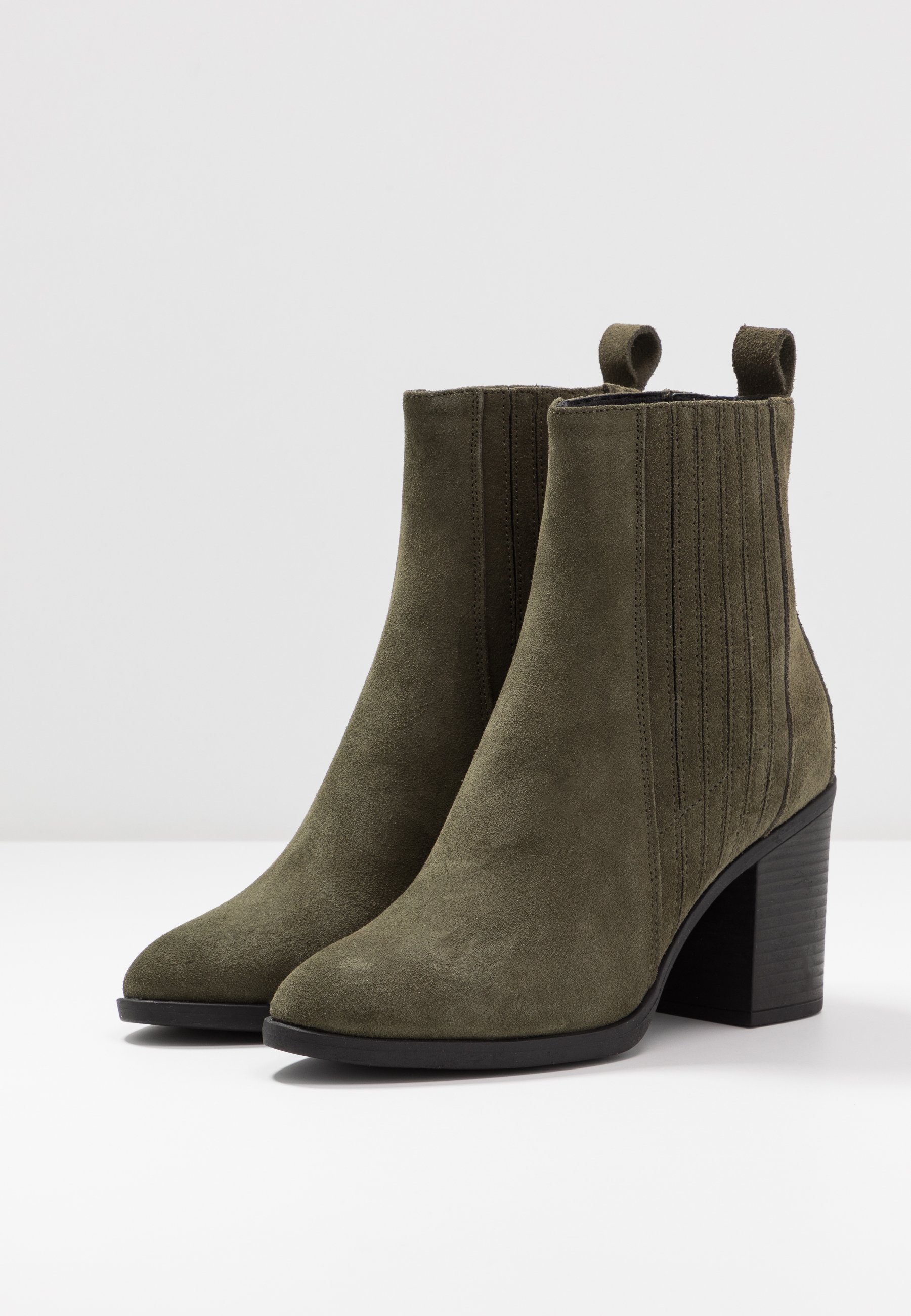 Even&Odd LEATHER CHELSEA BOOTIE Enkellaarsjes met hoge hak Even&Odd LEATHER CHELSEA BOOTIE Enkellaarsjes met hoge hak