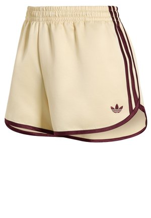 adidas Originals, Shorts - warm vanilla   maroon