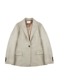 IN STRETCH FLANNEL - MONTEDORO - Blazer - light walnut