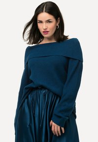 Ulla Popken SCHOUDEROPENING LANGE MOUWEN - Maglione - blue